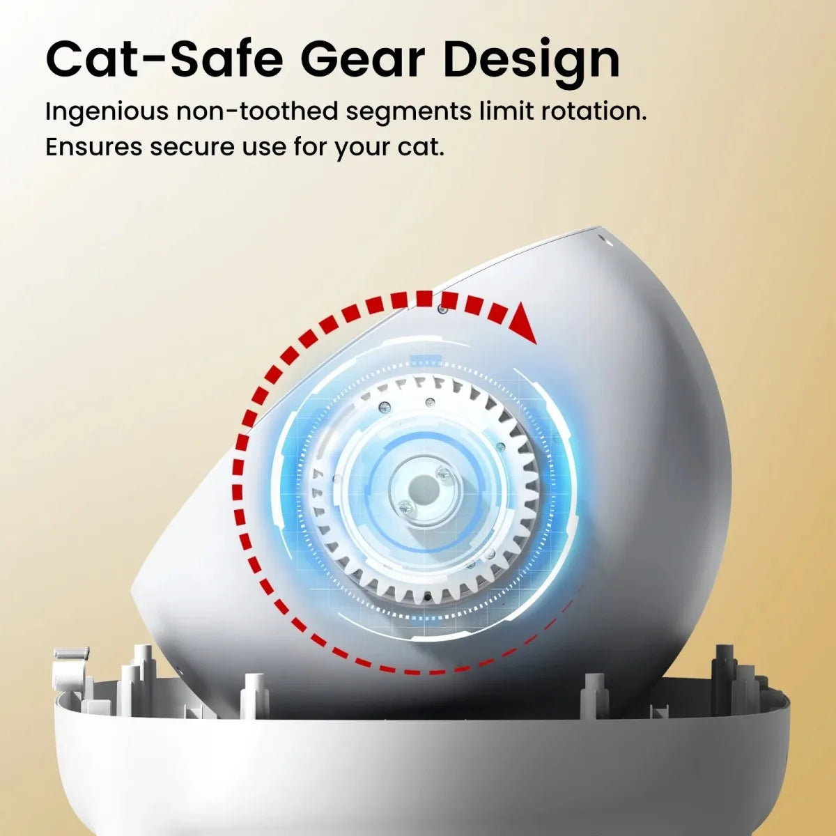 Cumrige Smart Self Cleaning Automatic Cat Litter Box Odor Control
