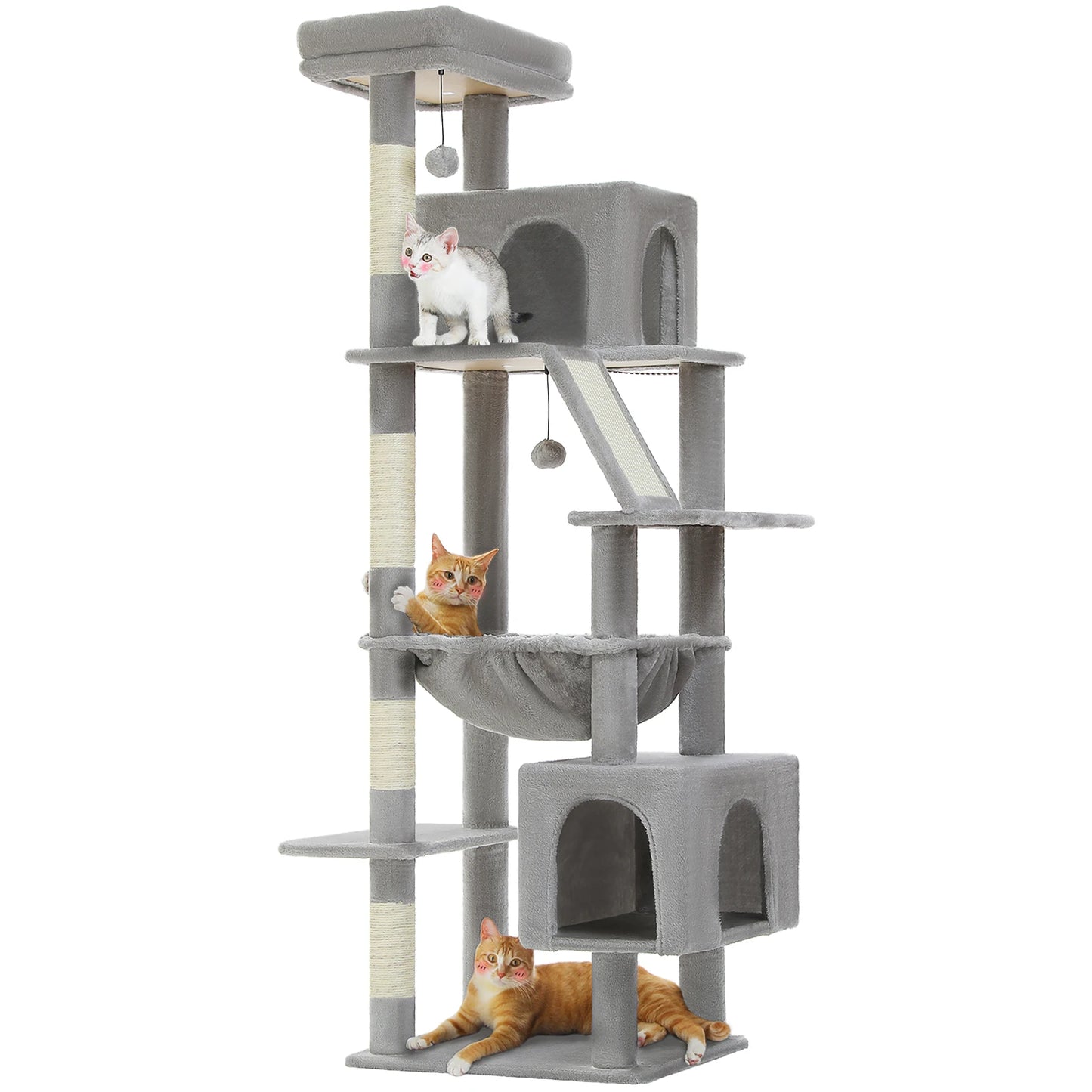 PAWZ Road Cat Tree Tall Tower For Large Indoor Cats