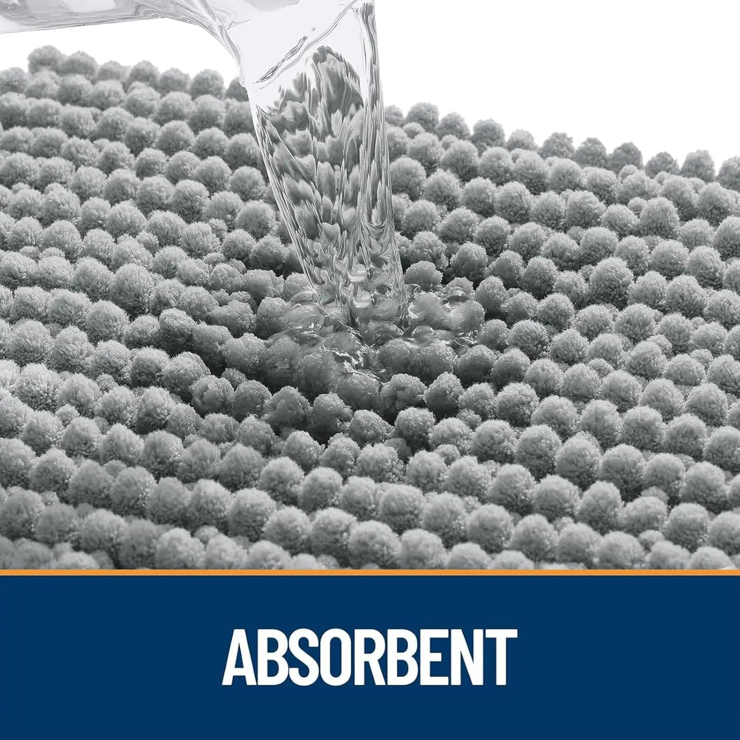 Ultra Absorbent Chenille Mud Doormat Non Slip Washable Pet Mat