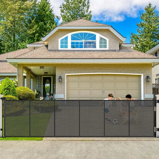 Retractable Baby Gate For Pets And Dogs For Wide Openings