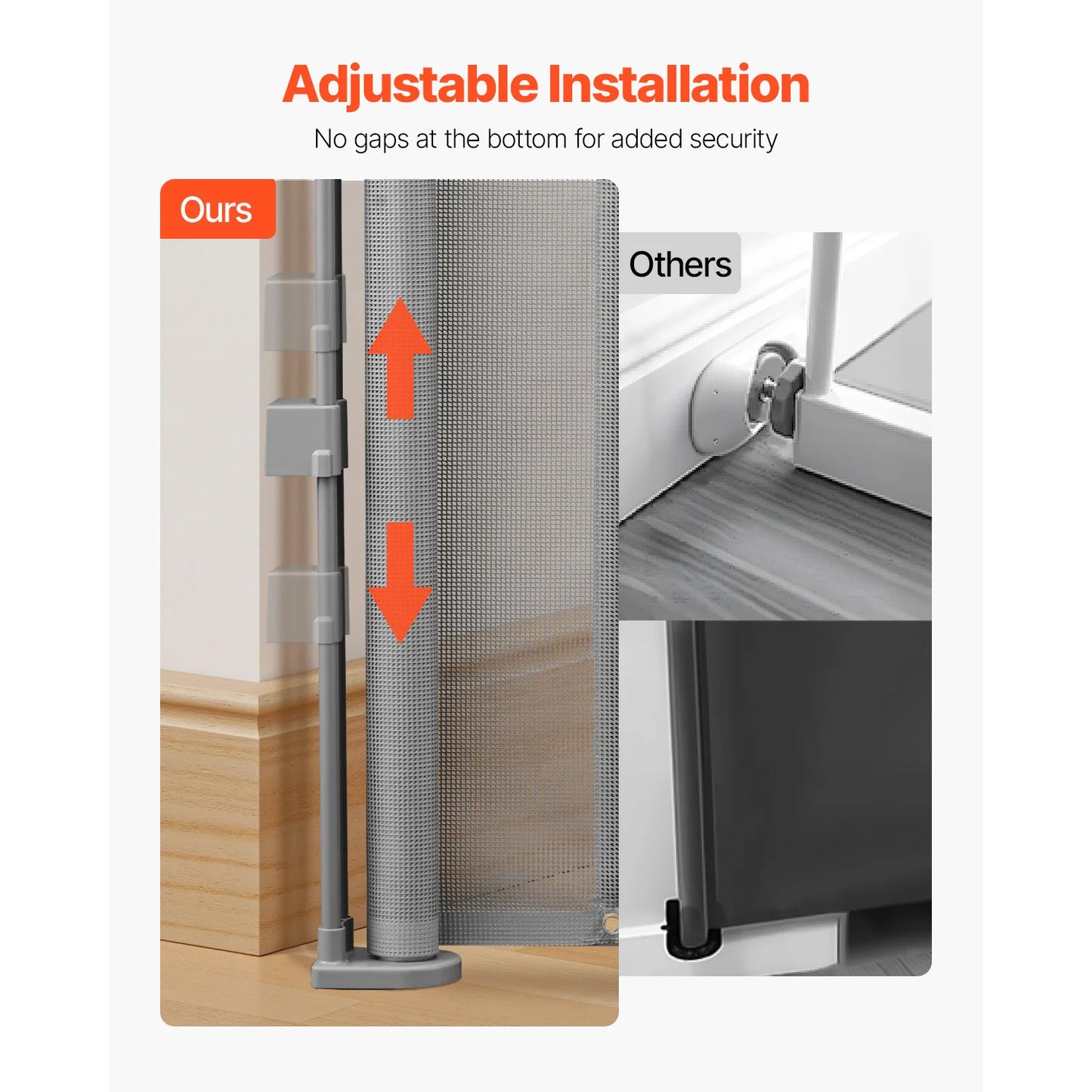 SucceBuy Retractable Baby Gate For Families Seeking HighSecurity ChildSafe PetFriendly