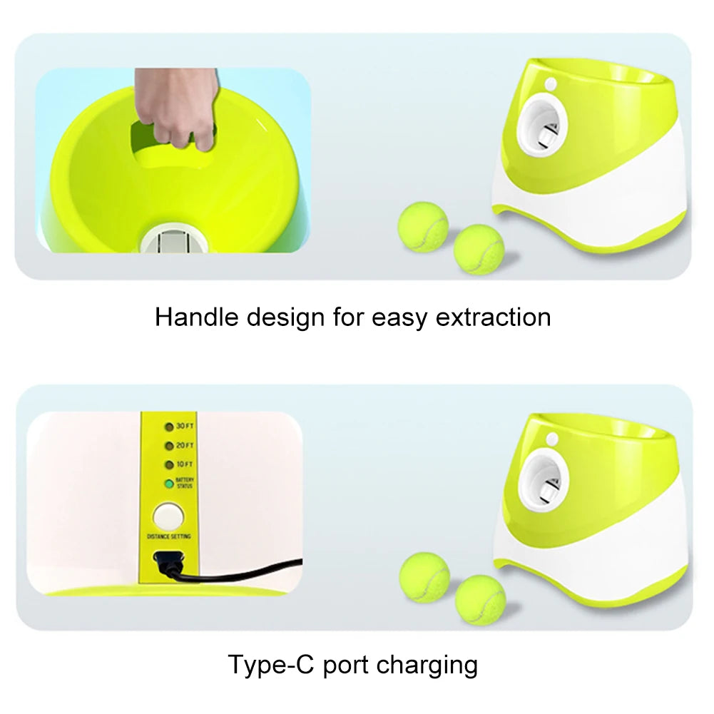 Automatic Dog Ball Launcher With 3 Balls
