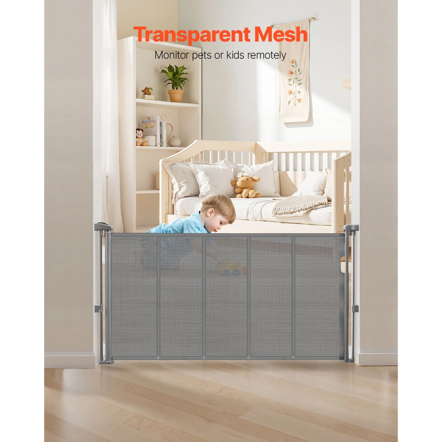 SucceBuy Retractable Baby Gate For Families Seeking HighSecurity ChildSafe PetFriendly