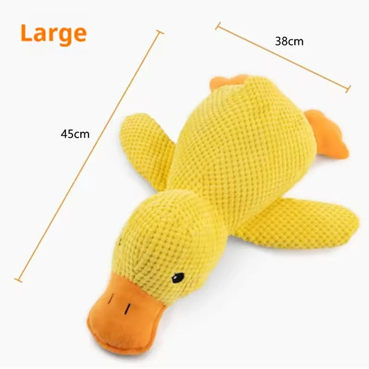 Cute Stomping Duck Plush Dog Toy For Interactive Entertainment