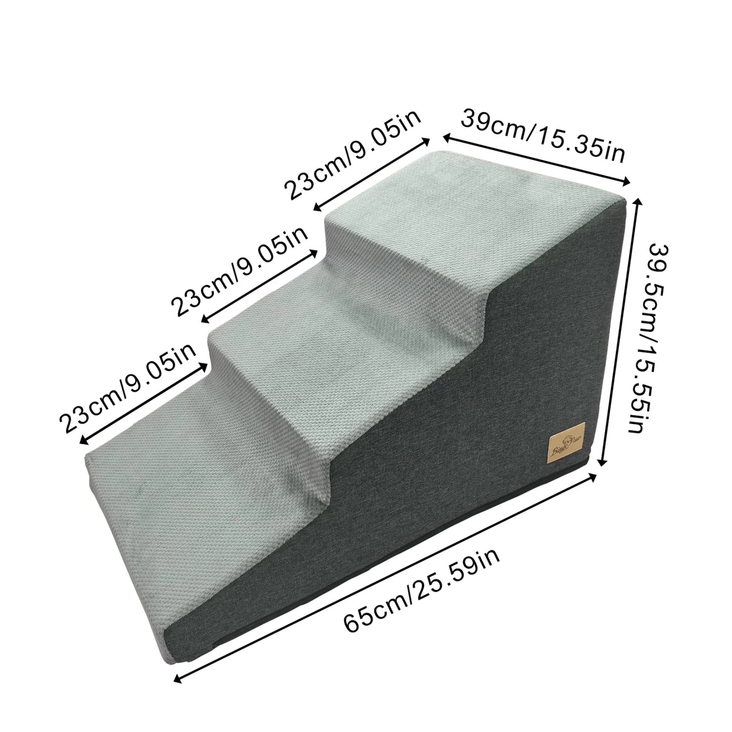 NONE Dog Steps High Density Foam Stairs For Sofa Bed