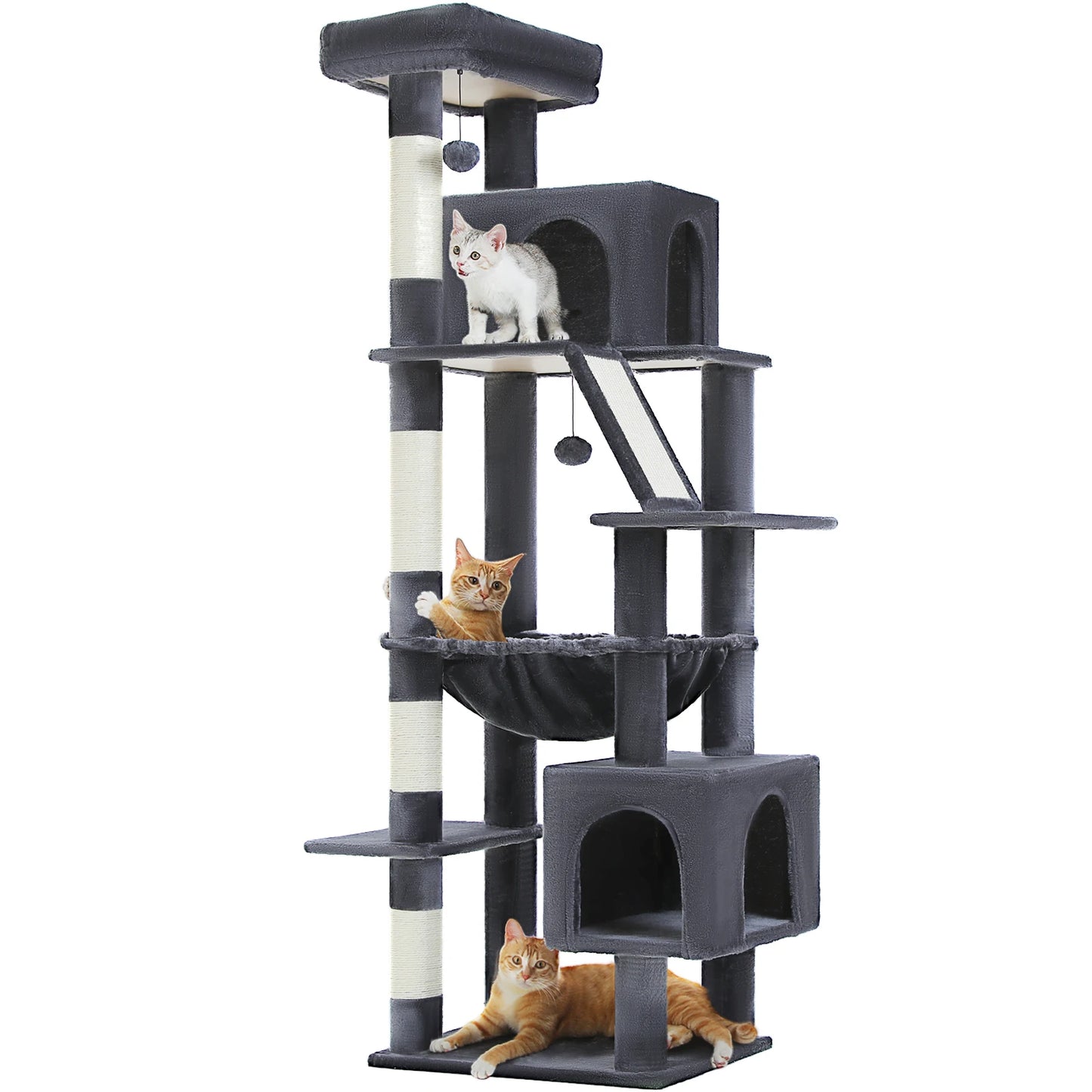 PAWZ Road Cat Tree Tall Tower For Large Indoor Cats