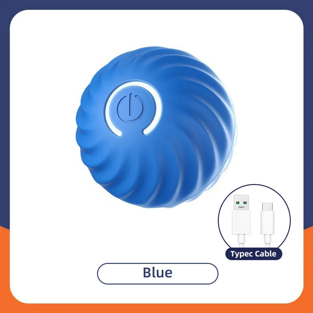 Electric Interactive Ball Toy For Dogs And Cats Playtime