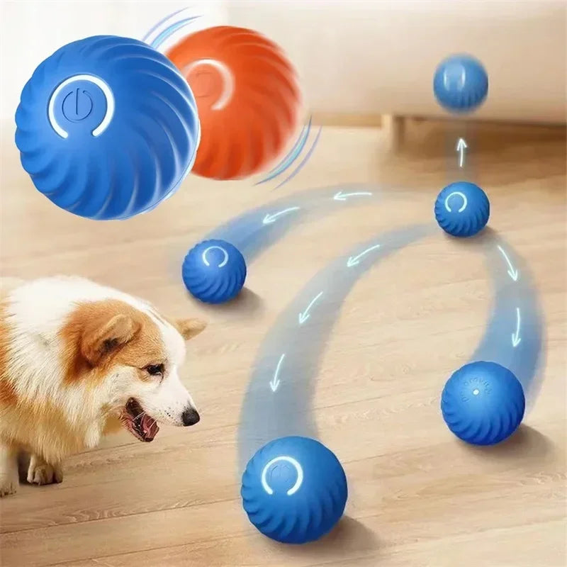 Electric Interactive Ball Toy For Dogs And Cats Playtime