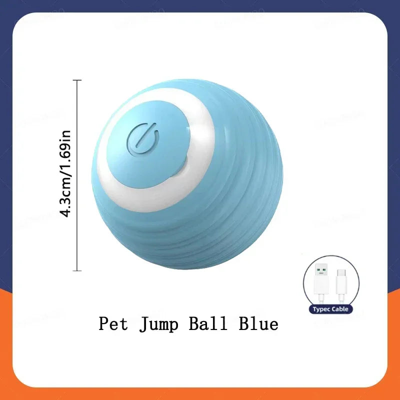 Electric Interactive Ball Toy For Dogs And Cats Playtime