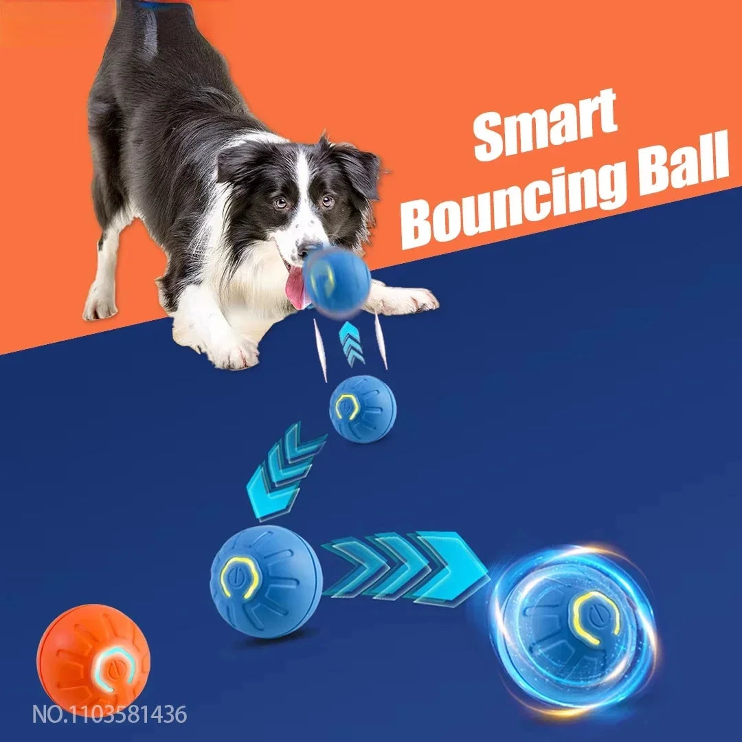 Electric Interactive Ball Toy For Dogs And Cats Playtime
