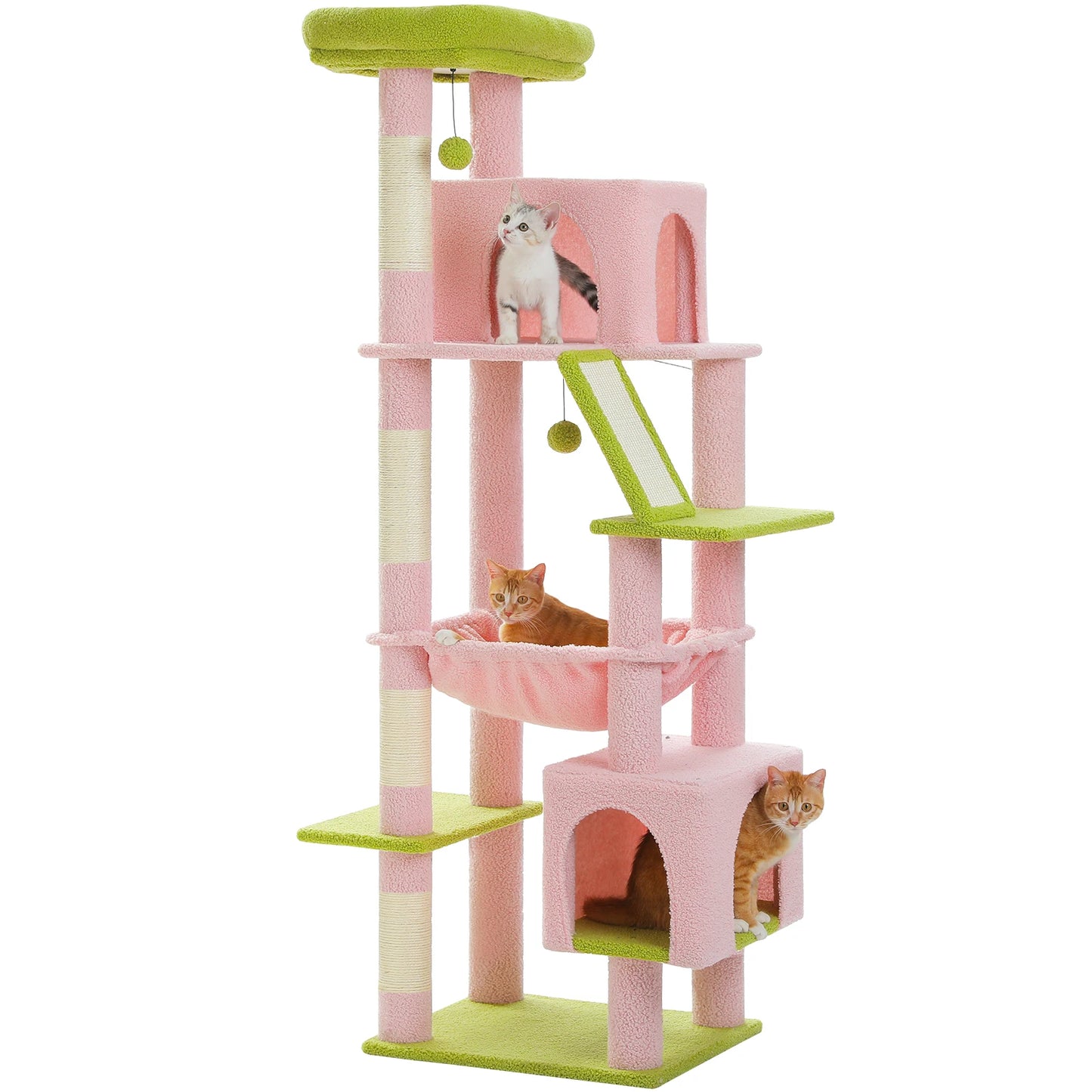 PAWZ Road Cat Tree Tall Tower For Large Indoor Cats