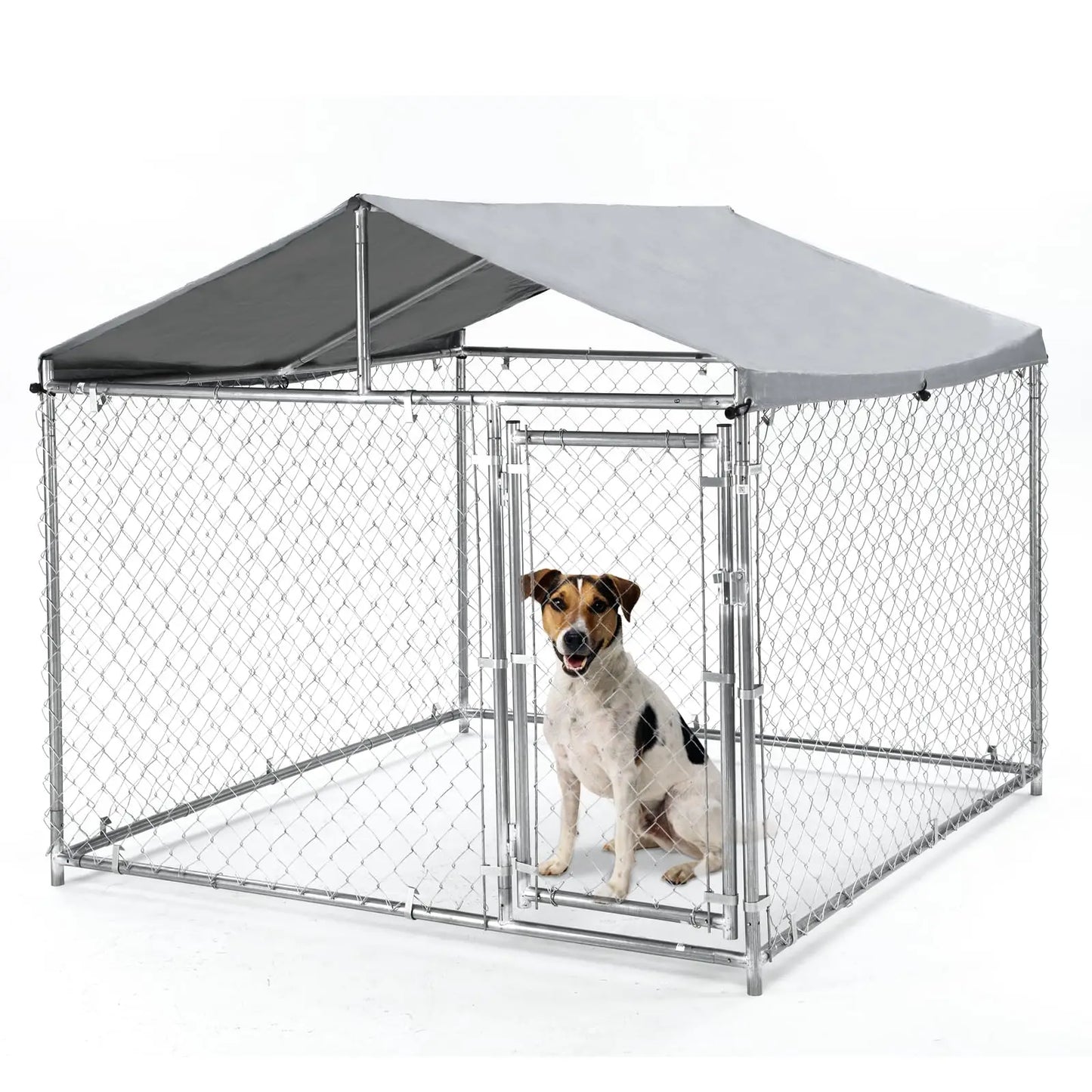 HiMISS Heavy Duty Outdoor Dog Kennel With UV Cover