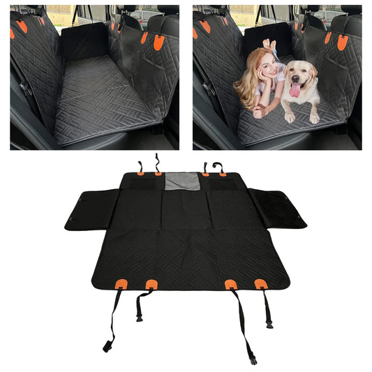 Dog Car Seat Cover Waterproof Back Seat Hammock 600D Oxford