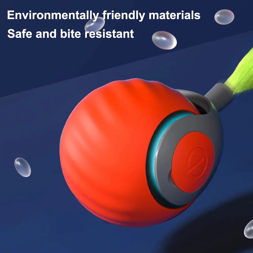 Automatic Moving Cat Toy Ball Rechargeable Interactive Pet Toy