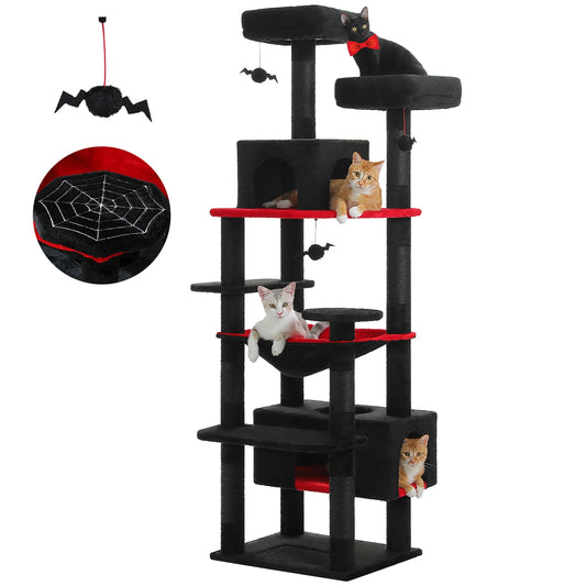 PAWZ Road Cat Tree Indoor Tower With Sisal Scratching Posts And Condos