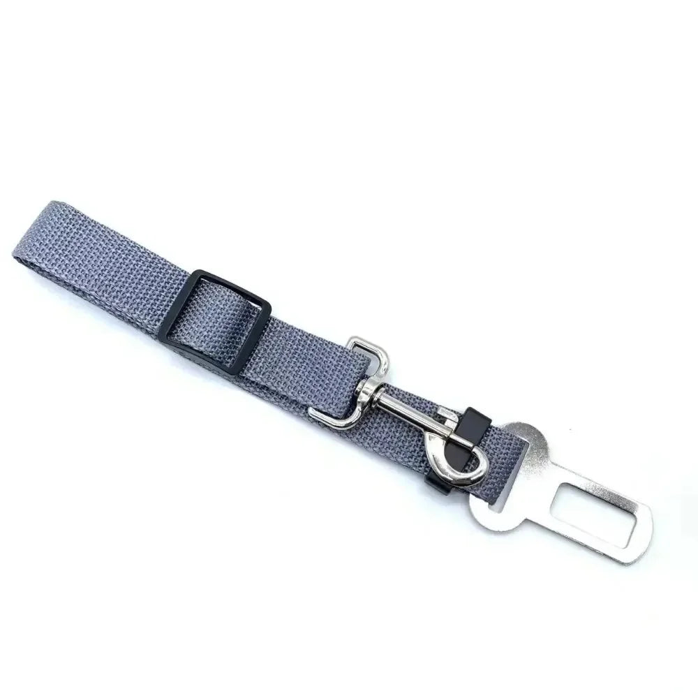 Adjustable Pet Car Seat Belt And Leash Harness For Travel