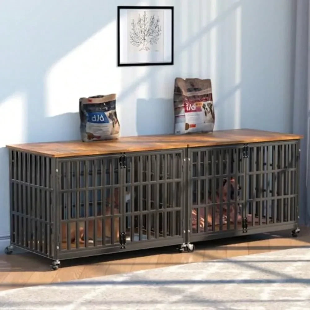 Heavy Duty Iron Dog Pen and Playpen for Large Dogs