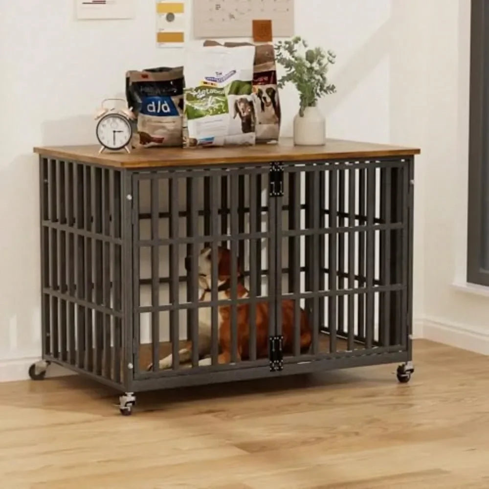 Heavy Duty Iron Dog Pen and Playpen for Large Dogs